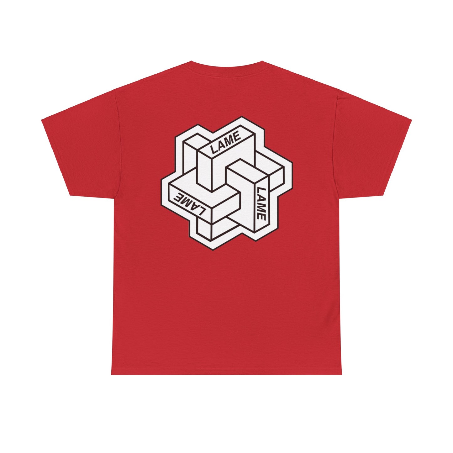 LAME CUBE TEE